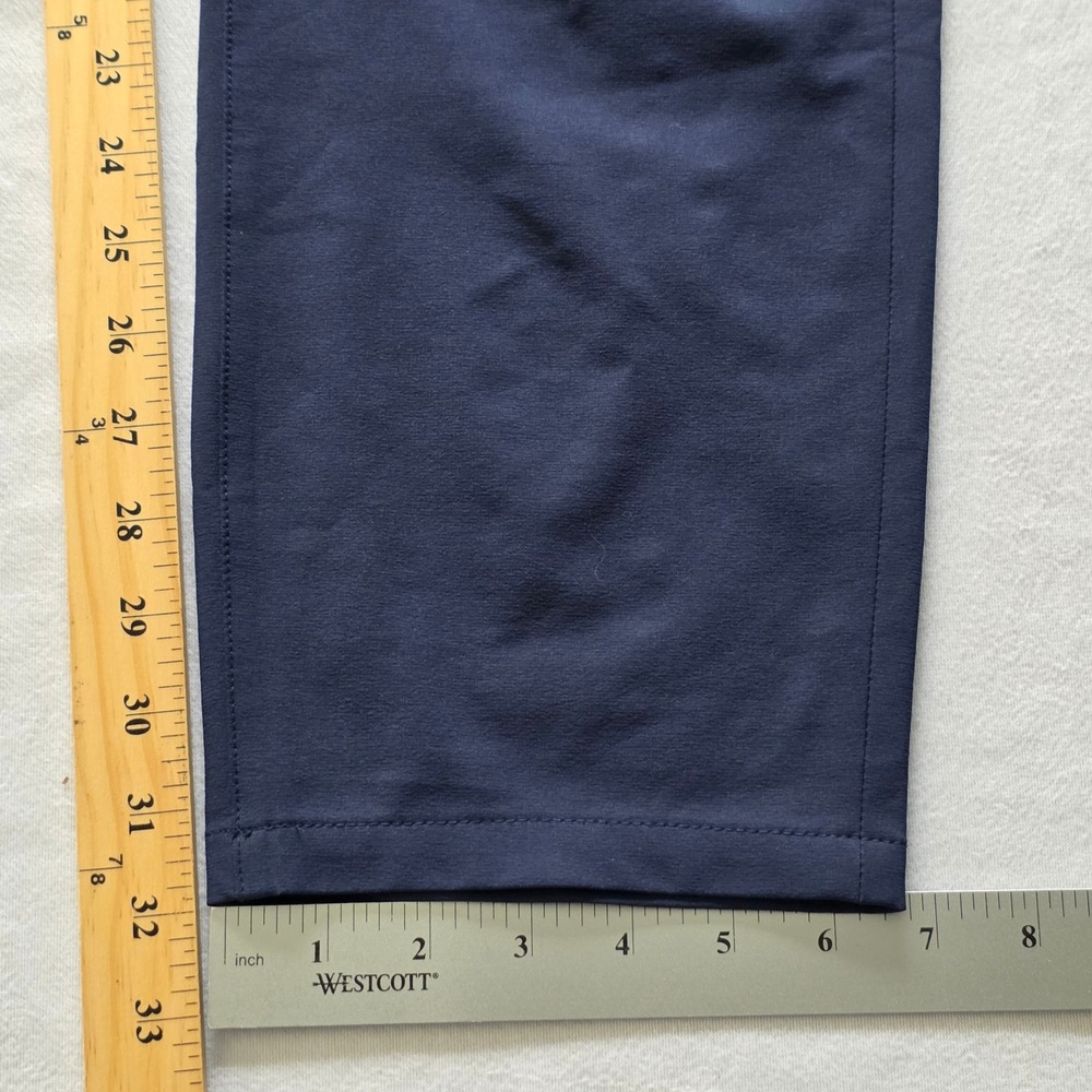 Mizzen Main Helmsman Slim Chino Pants Navy Blue Men Performance Stretch Sz 34X32 - Picture 11 of 11